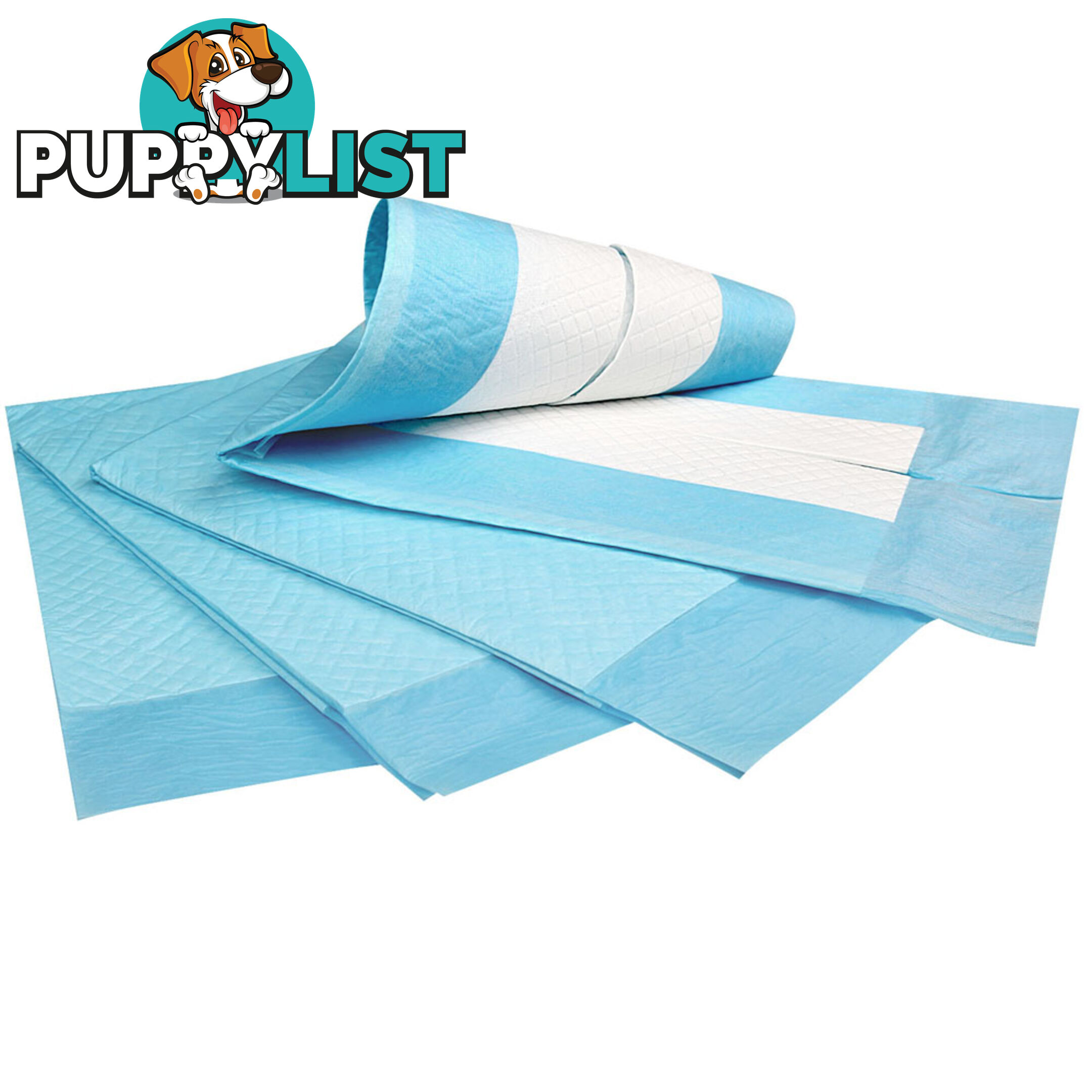 200 Puppy Toilet Pads Super Absorbent Pet Cat Dog Pee Potty Training Pad Blue