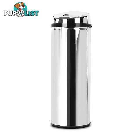 50L Motion Sensor Stainless Steel Rubbish Bin Automatic Kitchen Waste Trash Can