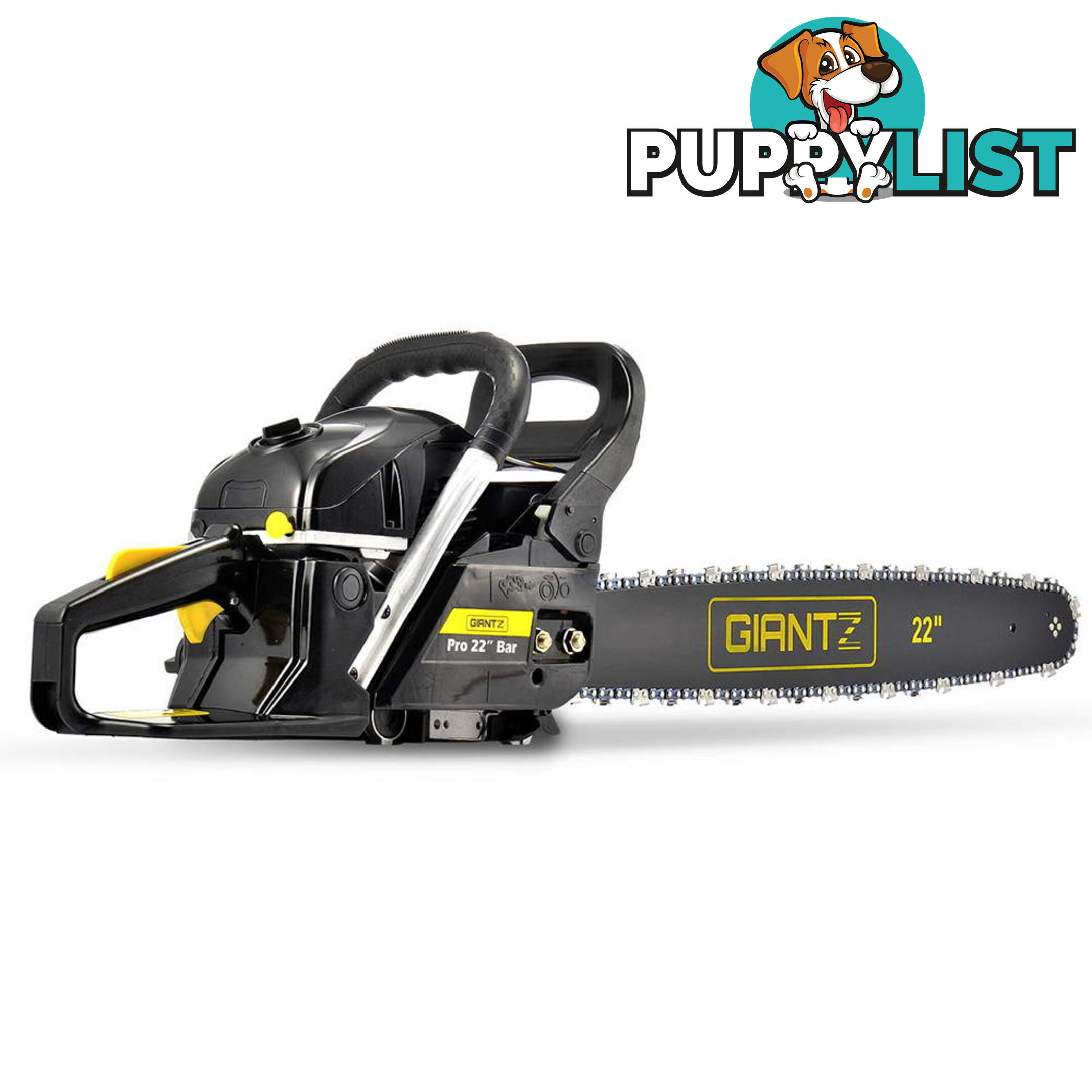 22'' Petrol Chainsaw 58cc E-start Bar Commercial Pruner Tree Log Chain Saw