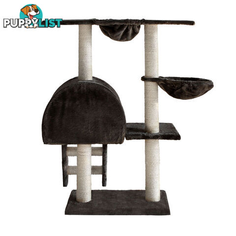 Cat Scratching Poles Post Furniture Tree 100cm Dark Grey