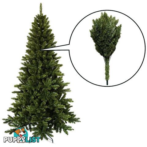 7FT Christmas Tree 210cm 850 Tips Full Body Xmas Tree Home Decorate Green