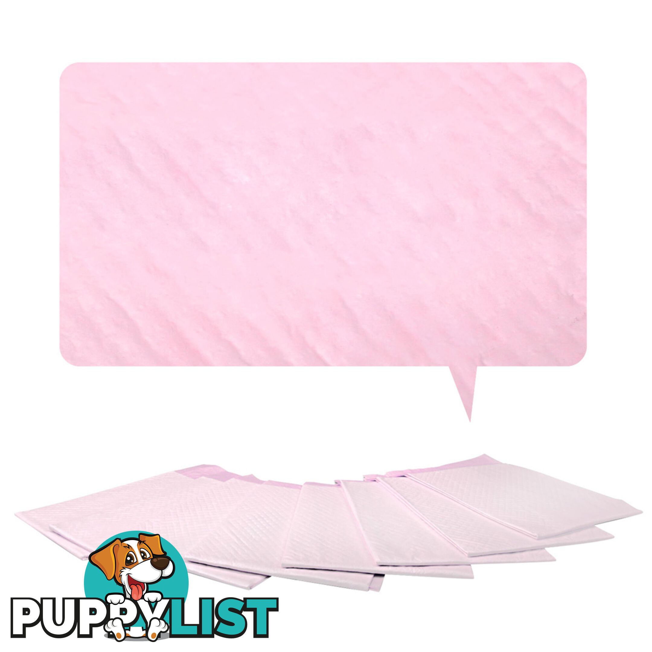 200 Puppy Toilet Pads Super Absorbent Pet Cat Dog Pee Potty Training Pad Pink