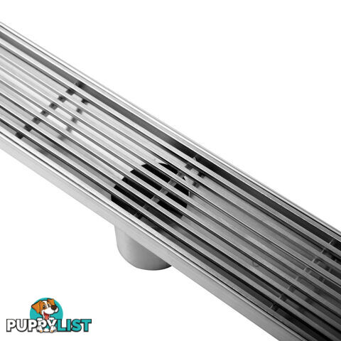 Heelguard Stainless Steel Shower Grate Waste Linear Bathroom Drain Floor 1000mm