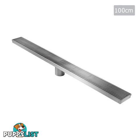 Heelguard Stainless Steel Shower Grate Waste Linear Bathroom Drain Floor 1000mm