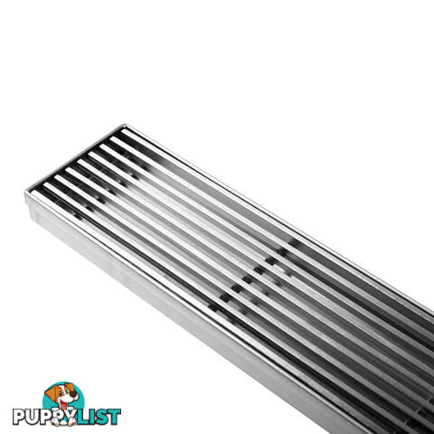 Heelguard Stainless Steel Shower Grate Waste Linear Bathroom Drain Floor 1000mm