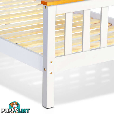 Pine Wood Single Bed Frame