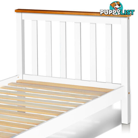 Pine Wood Single Bed Frame