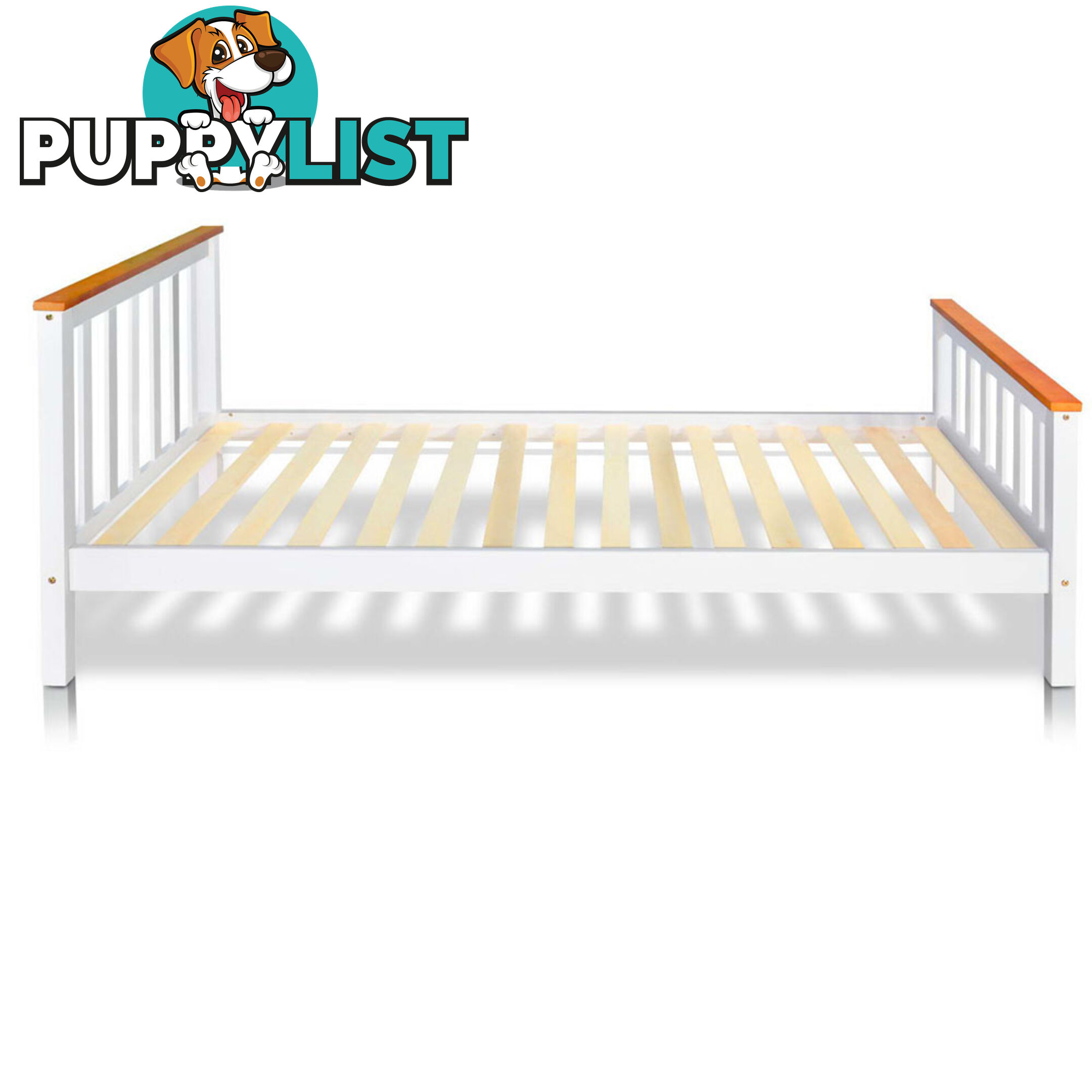 Pine Wood Single Bed Frame