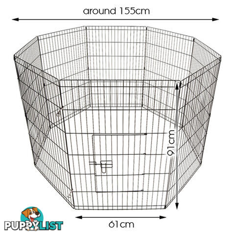 8 Panels Pet Dog Duck Chicken Exercise Playpen