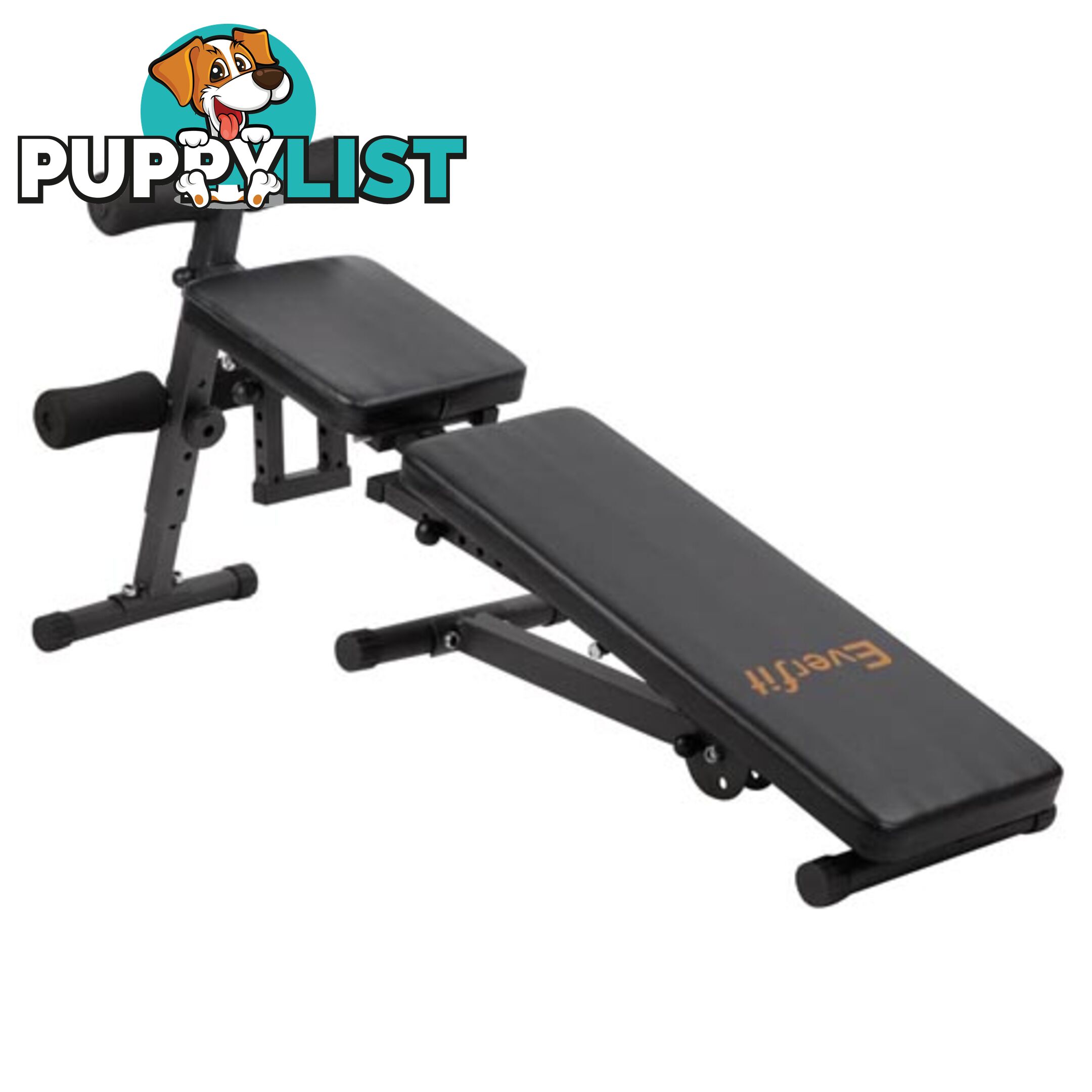 FID Flat Adjustable Bench 150Kg