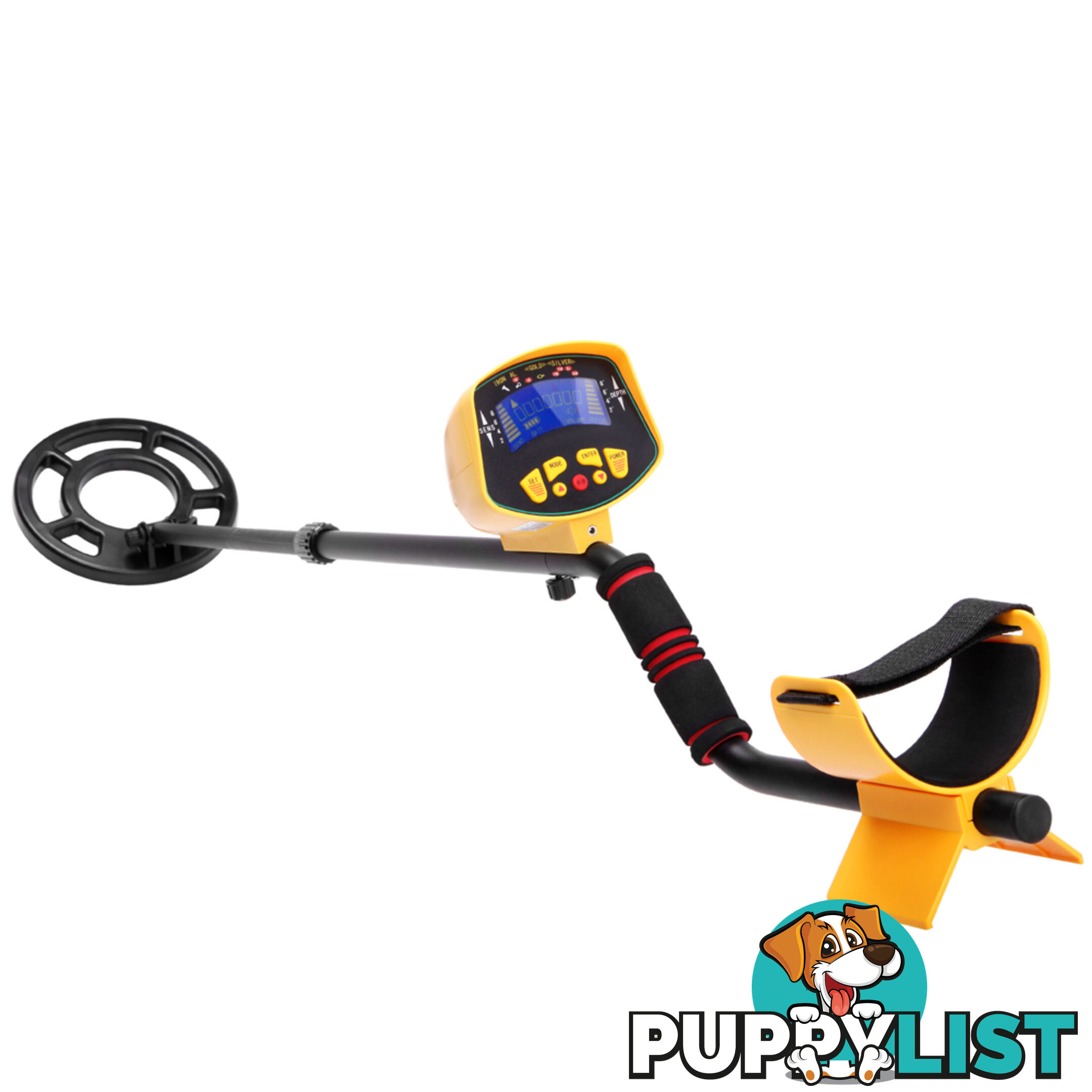 Deep Sensitive Searching Metal Detector Gold Silver Iron Digger LED Readout