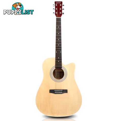 41in Steel-Stringed Acoustic Guitar Natural