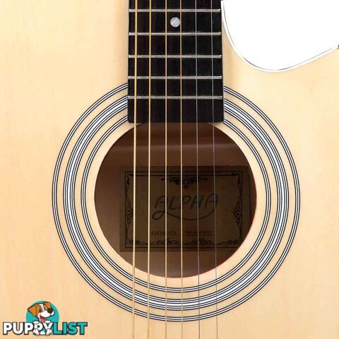 41in Steel-Stringed Acoustic Guitar Natural