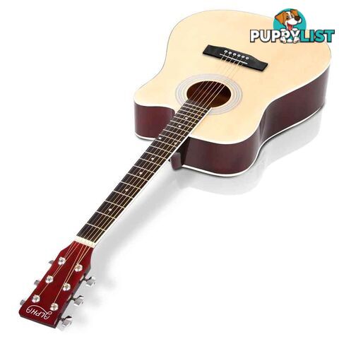 41in Steel-Stringed Acoustic Guitar Natural