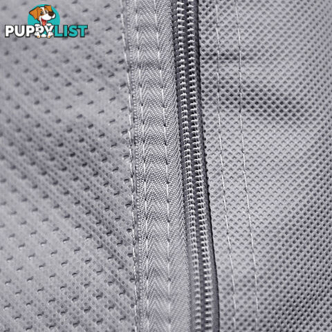 4 Layers Caravan Campervan Cover 20-22FT 4 Sides Open Covers Zips UV Waterproof