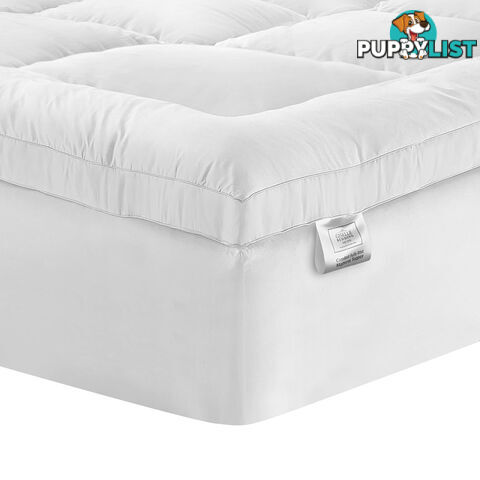 Luxury Mattress Topper Protector Pad Cover Pillowtop Memory Resistant Queen