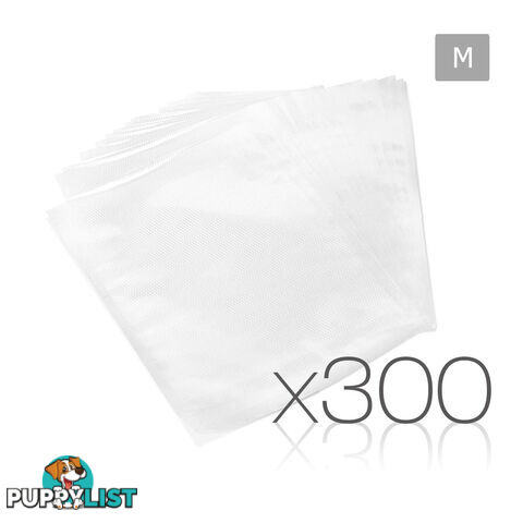 300 x Commercial Grade Food Sealer Bags Precut Vacuum Saver Storage 20 x 30cm