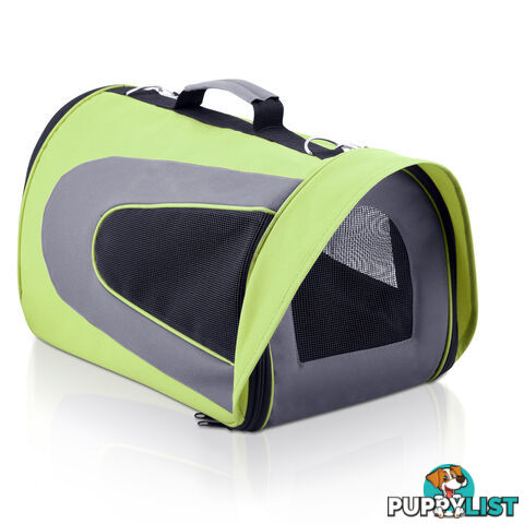 Pet Dog Cat Carrier Travel Bag Large Lime Green