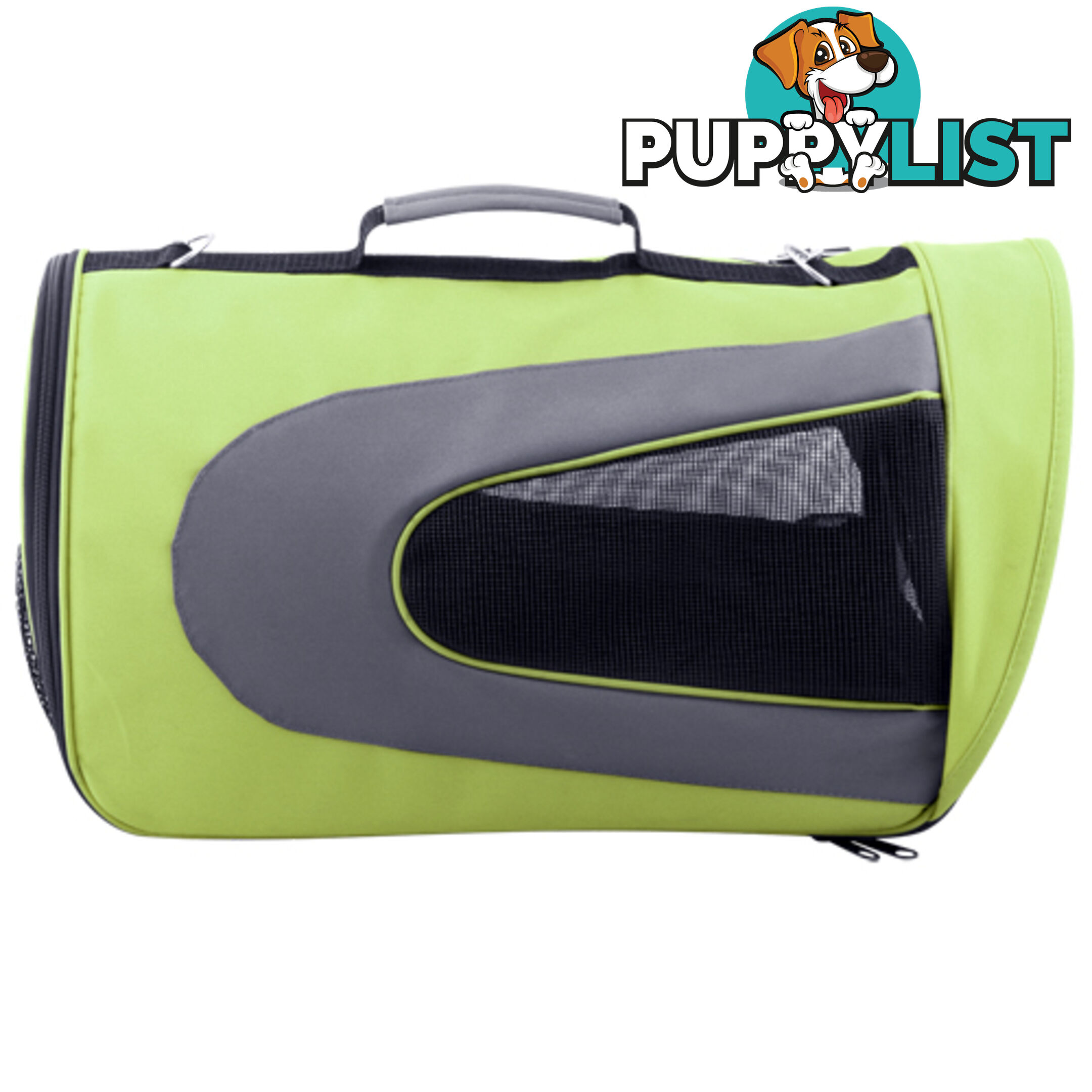 Pet Dog Cat Carrier Travel Bag Large Lime Green