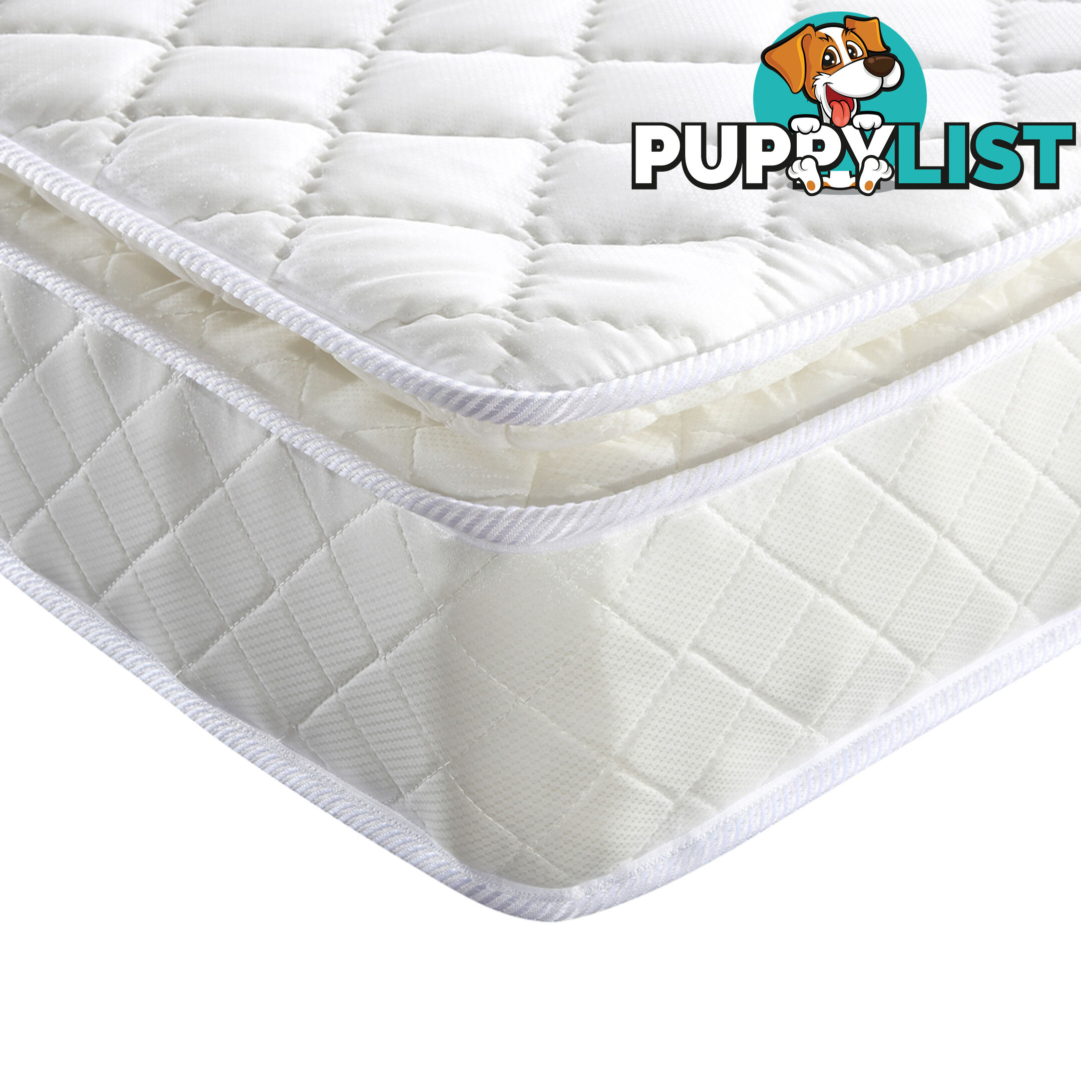 Premium Pillow Top Pocket Spring Mattress High Density Foam 22cm Double Size