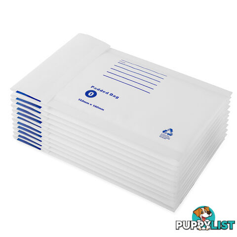 Set of 200 Bubble Padded Mailer Bag - 120mm x 180mm