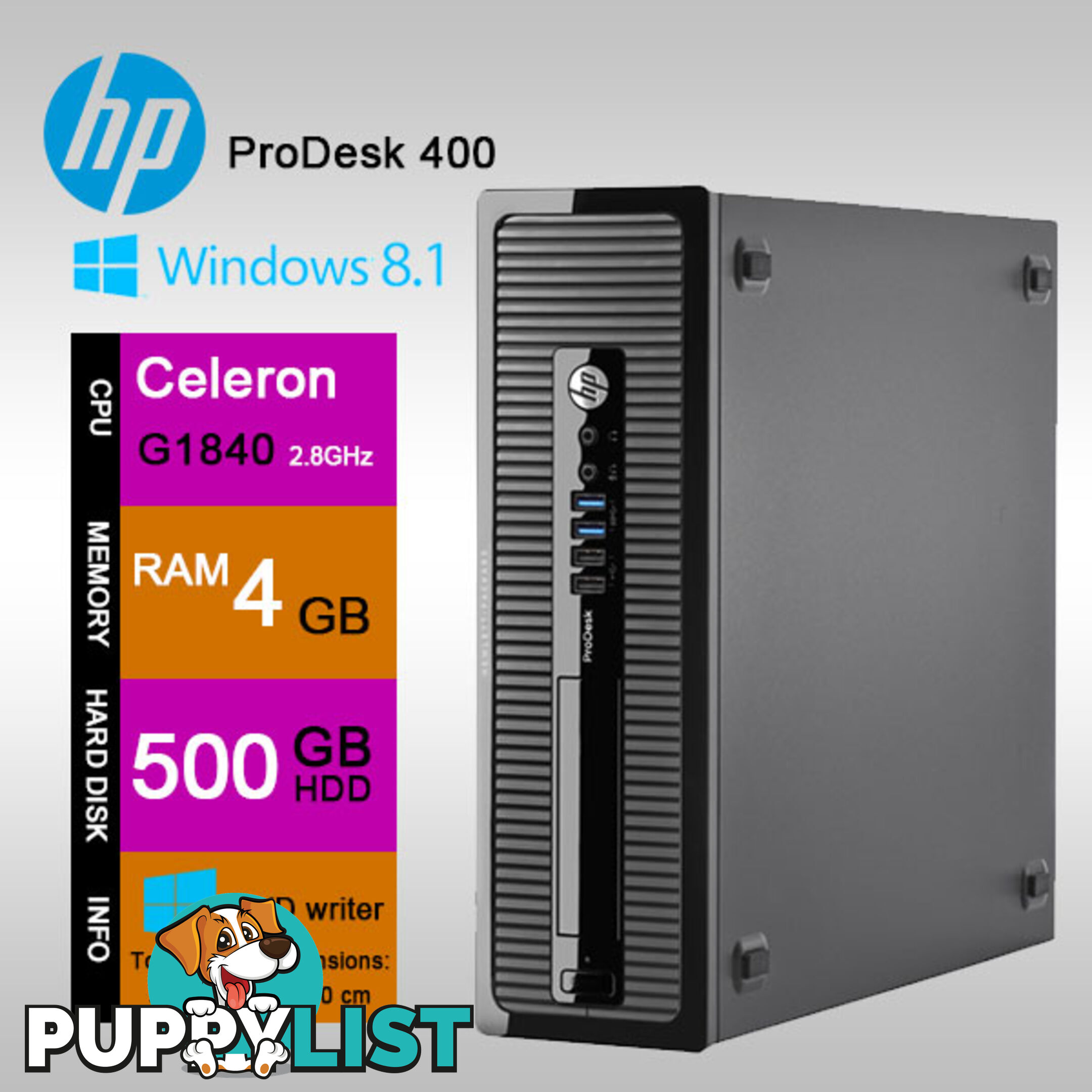 HP 400PRO (L0J05PA) Desktop PC