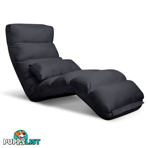 Lounge Sofa Chair - 75 Adjustable Angles _ Charcoal