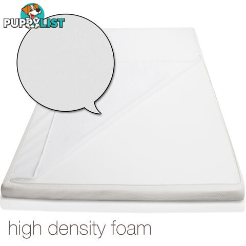 7cm Visco Elastic Memory Foam Mattress Topper High Density Underlay Queen