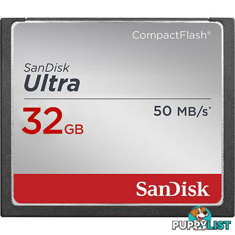 SanDisk Ultra 32GB CompactFlash 50MB/s