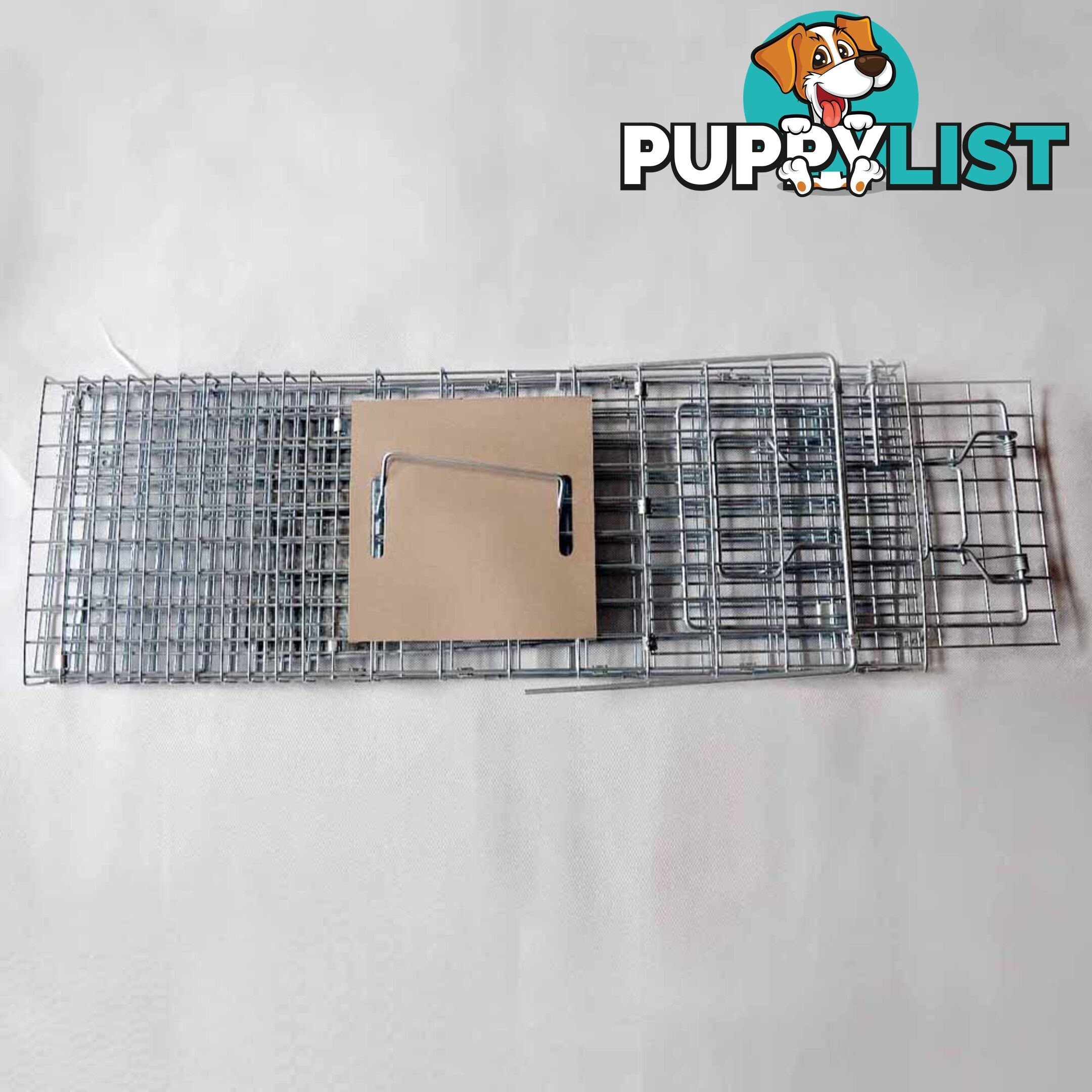 2 Safe Humane Animal Trap Cage Possum Cat Rabbit Fox Koala Hare Bird Live Catch