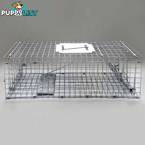 2 Safe Humane Animal Trap Cage Possum Cat Rabbit Fox Koala Hare Bird Live Catch