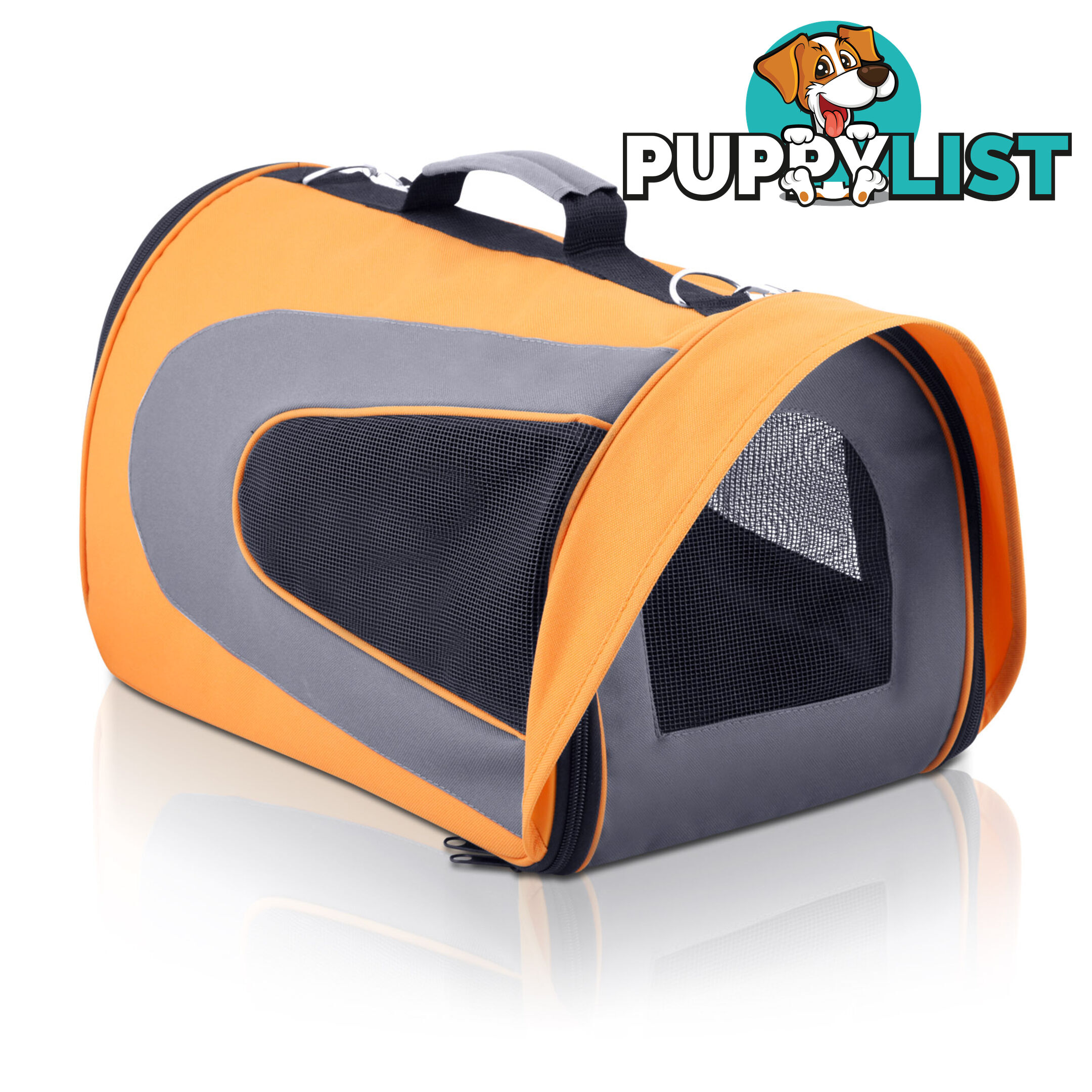 Pet Dog Cat Carrier Travel Bag Large Orange