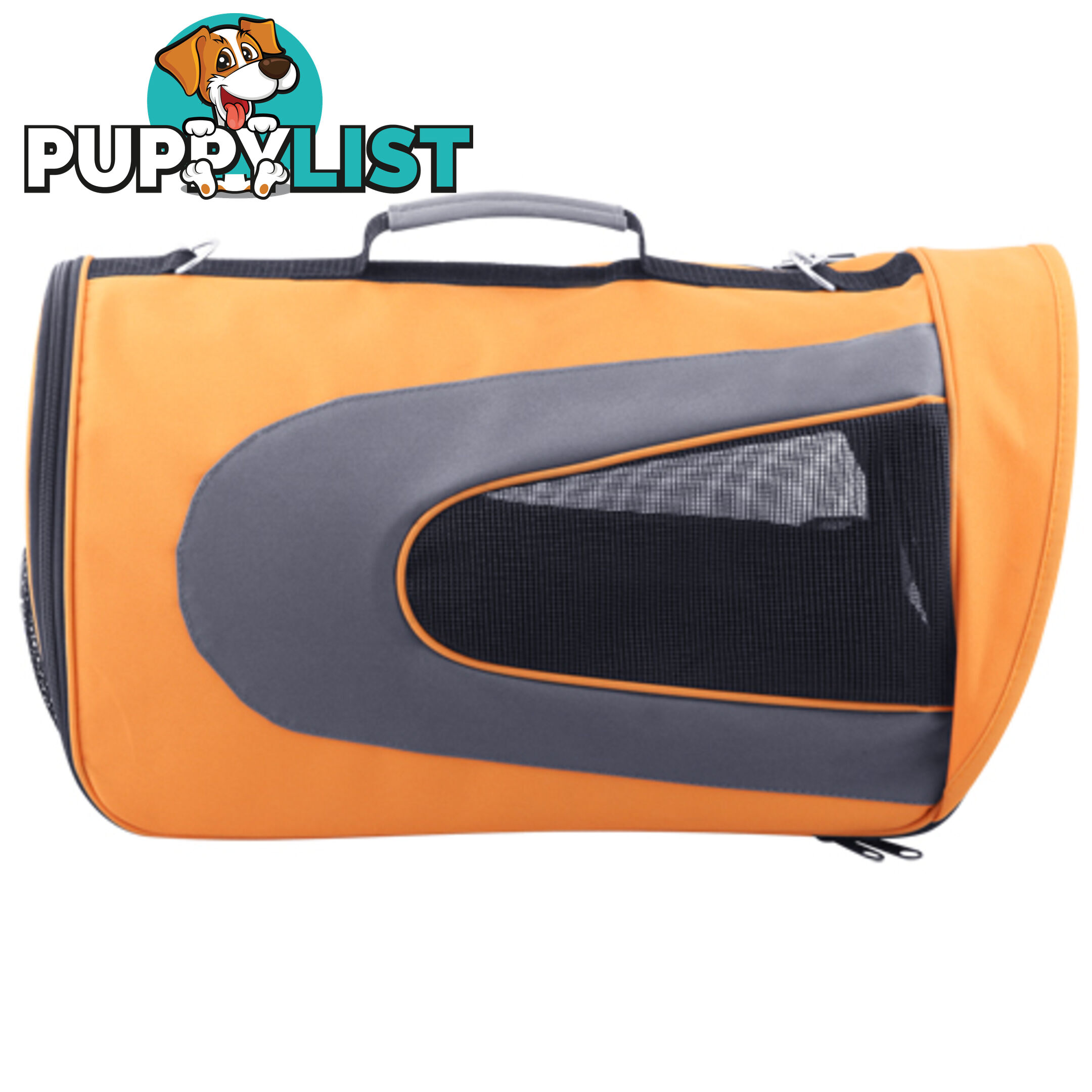 Pet Dog Cat Carrier Travel Bag Large Orange