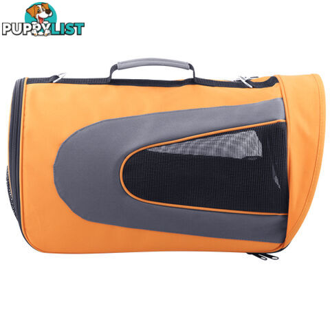 Pet Dog Cat Carrier Travel Bag Large Orange