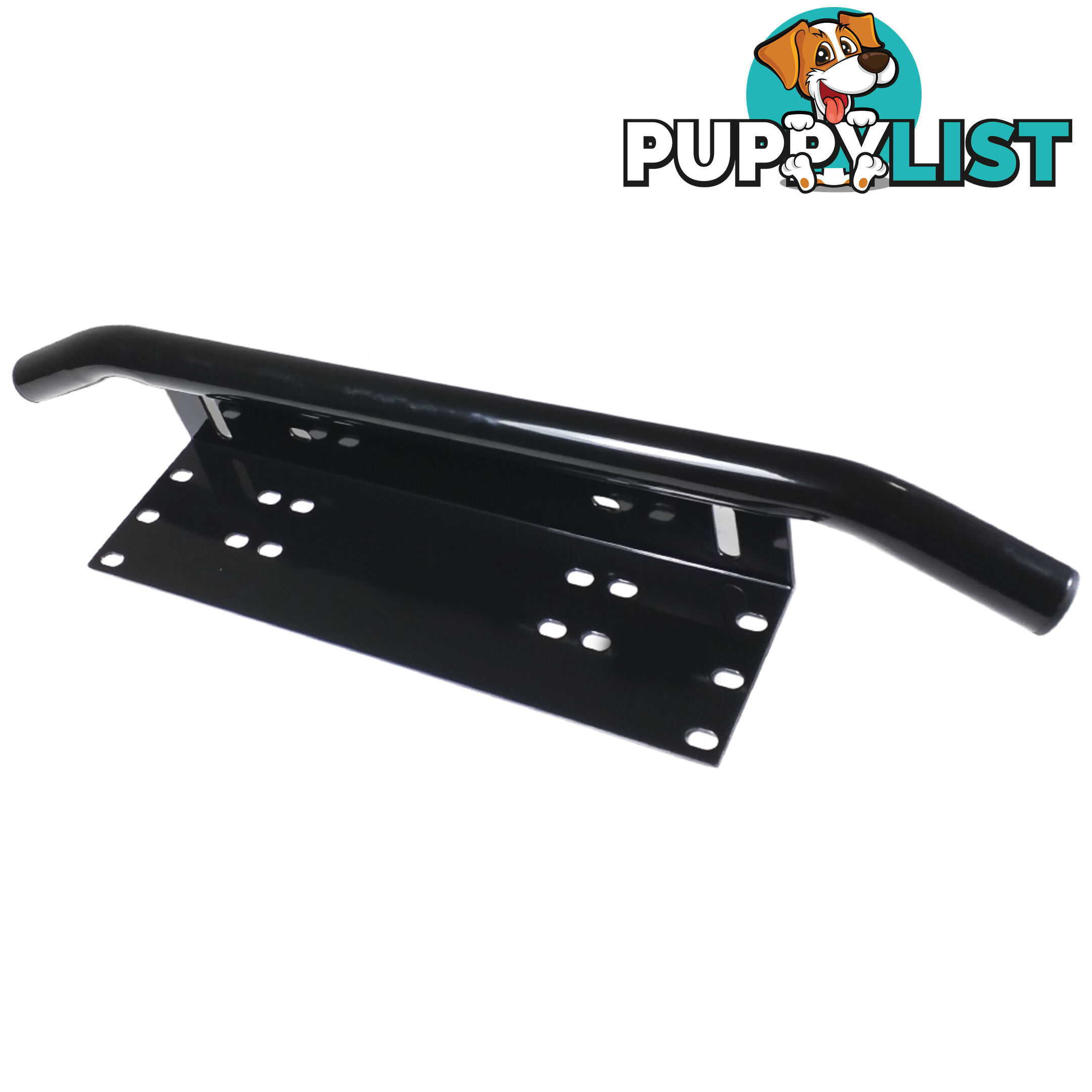 Number Plate Bullbar Frame Mounting Bracket Mount Light Bar Antenne UHF Holder