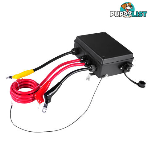 12V 13000 LBS Wireless Synthetic Rope Electric Winch