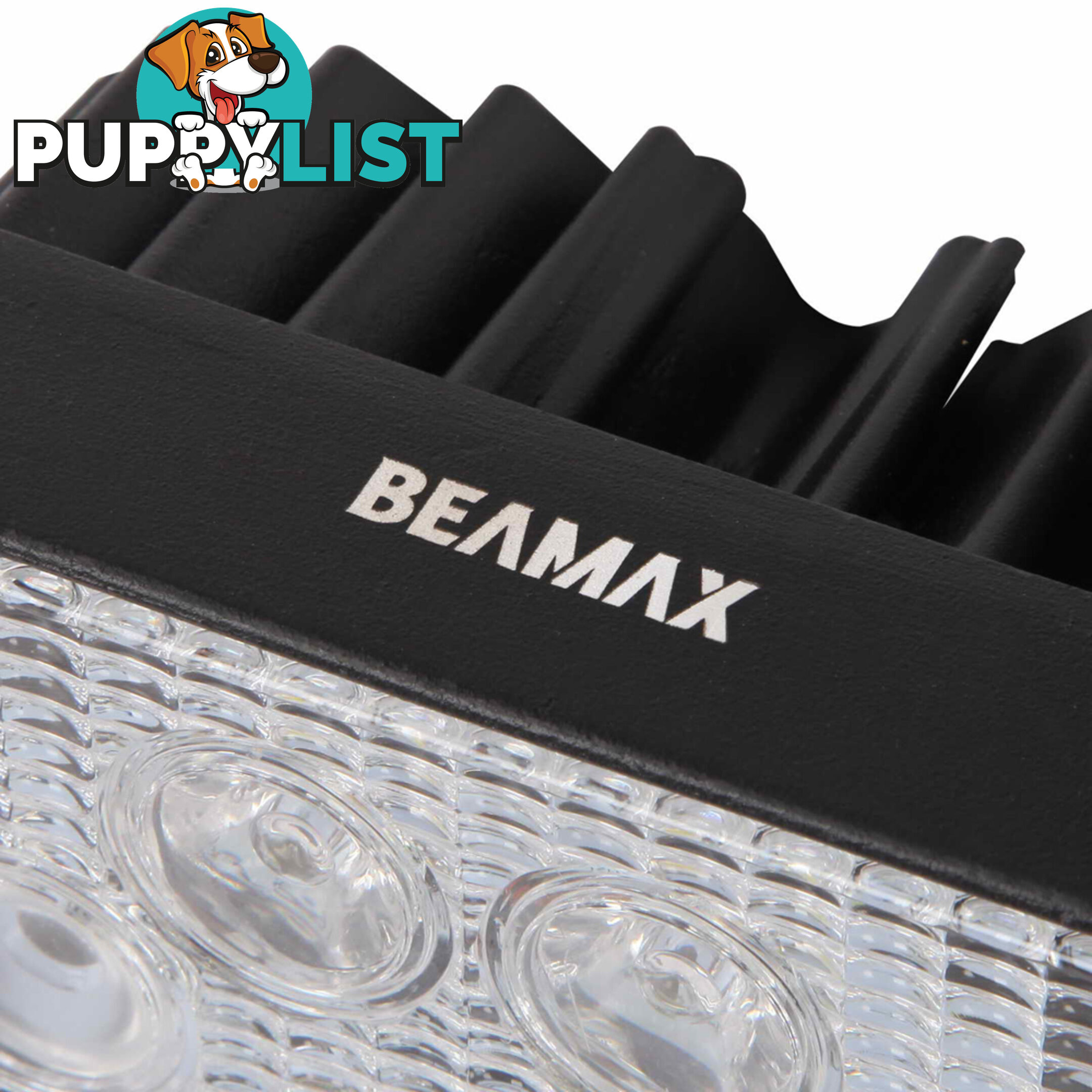 Set of 2 BEAMAX Square LED Work Lamp 27W