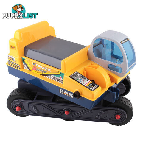 Kids Ride On Excavator Yellow