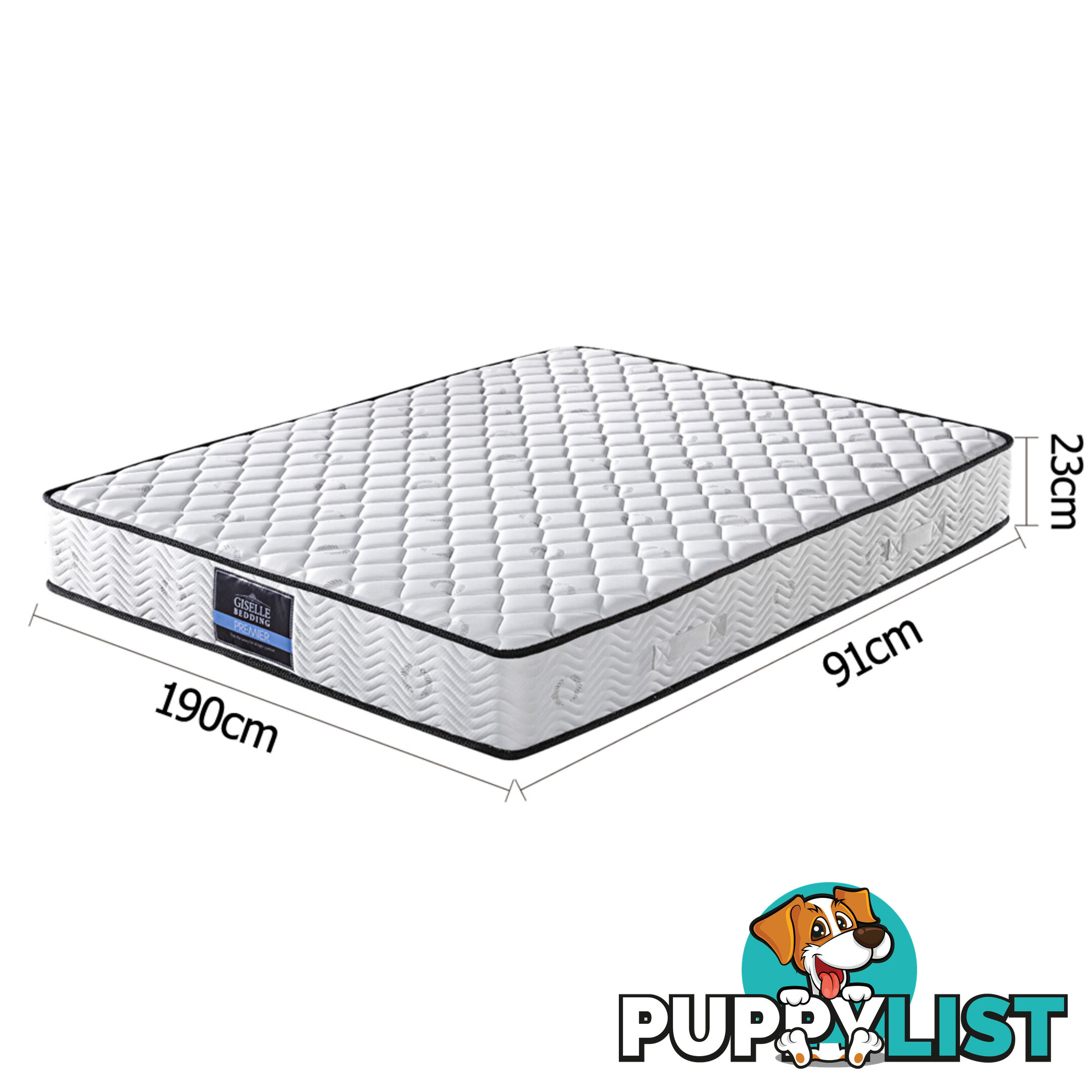 Pocket Spring High Density Foam Mattress Single