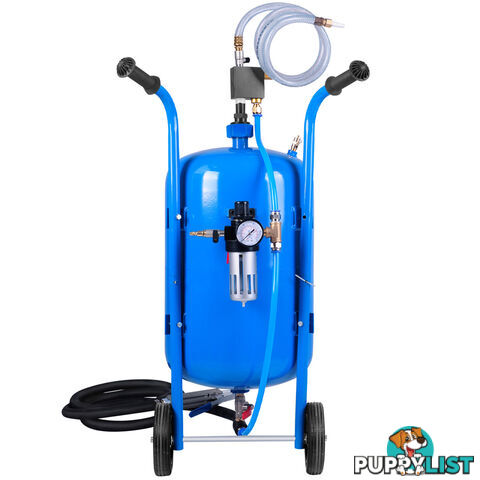 100lb Portable Soda Pressure Abrasive Upgrade Air Sandblaster