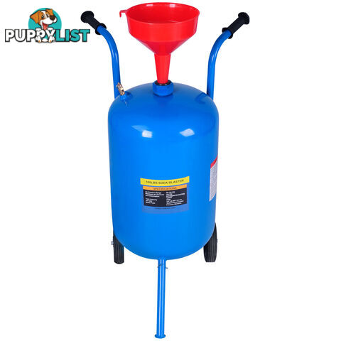 100lb Portable Soda Pressure Abrasive Upgrade Air Sandblaster