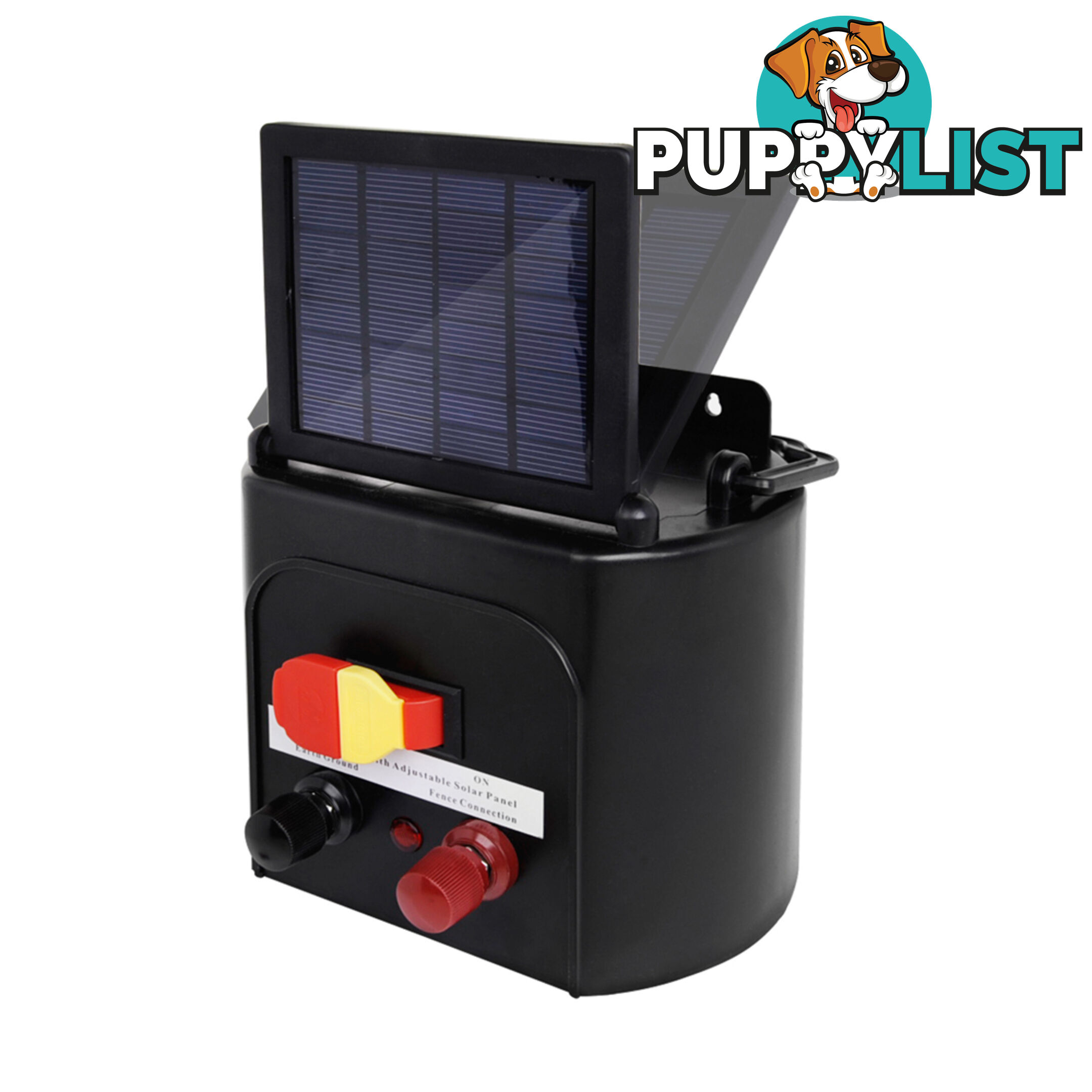 5km Solar Power Electric Fence Energiser Charger IP3