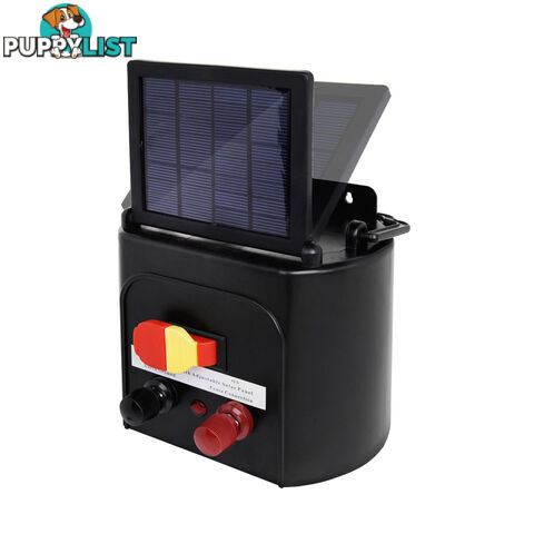 5km Solar Power Electric Fence Energiser Charger IP3