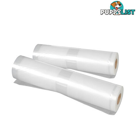 8 x Commercial Vacuum Food Sealer Bag Storage Heat Rolls 22cm and 28cm