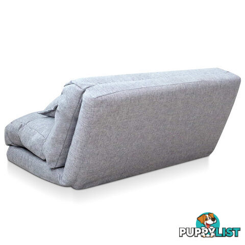 Double Size Adjustable Lounge Sofa - 5 positions Grey