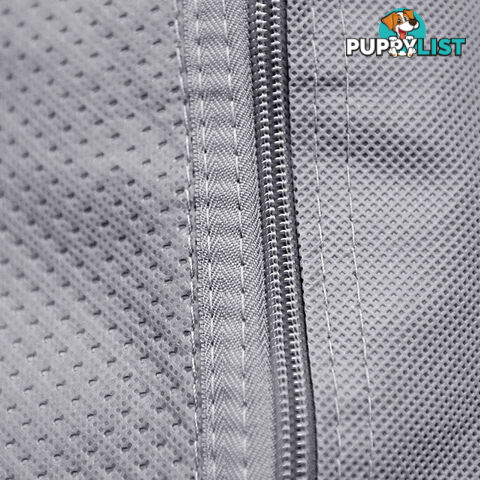 4 Layers Caravan Campervan Cover 16-18FT 4 Sides Open Covers Zips UV Waterproof