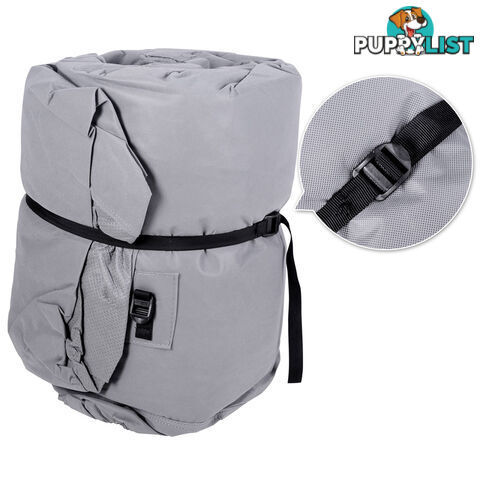 4 Layers Caravan Campervan Cover 16-18FT 4 Sides Open Covers Zips UV Waterproof