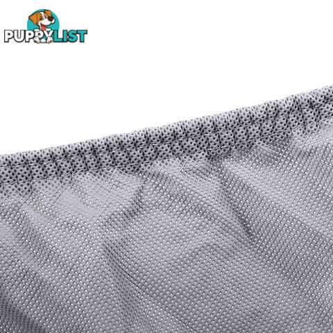 4 Layers Caravan Campervan Cover 16-18FT 4 Sides Open Covers Zips UV Waterproof