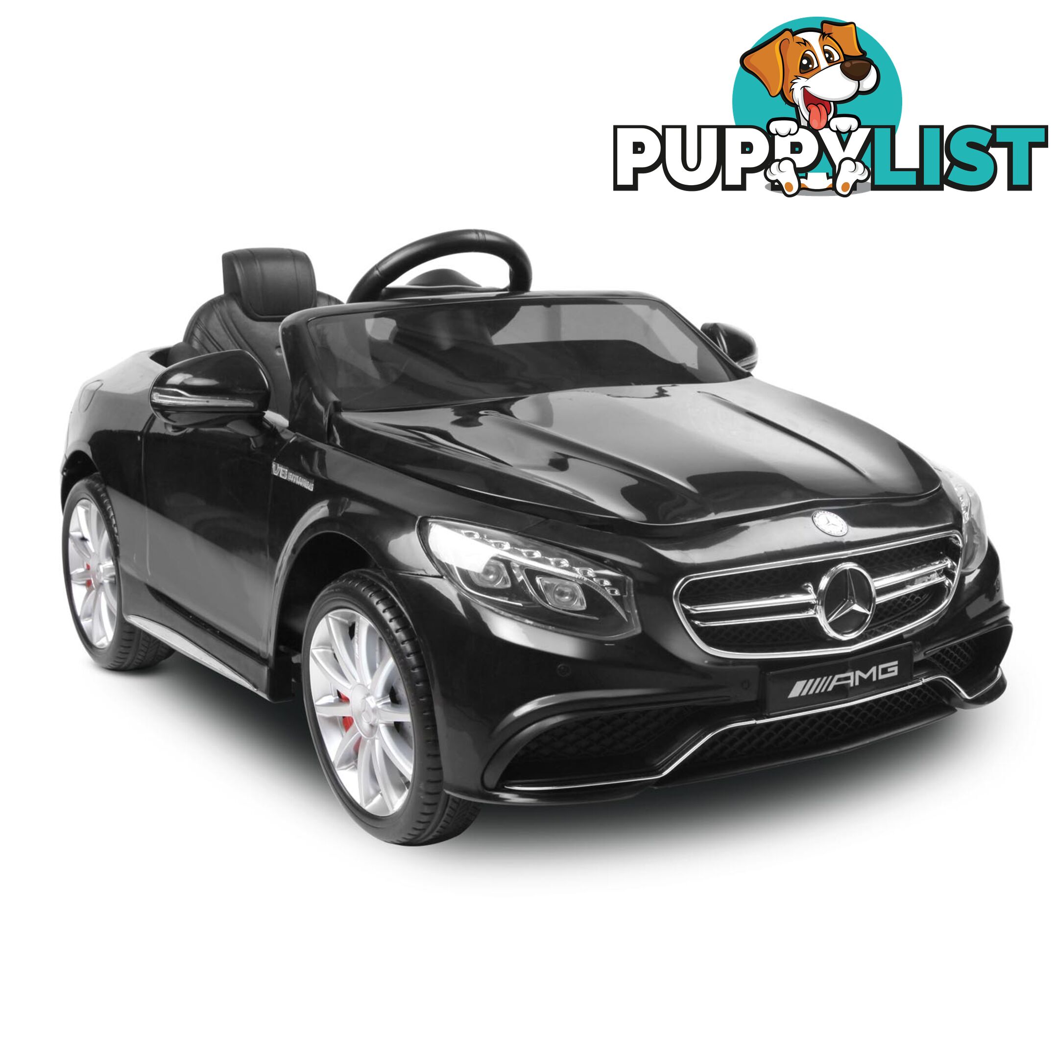 Licensed Mercedes-Benz Electric Kids Ride On Car AMG S63 Remote Children Toy