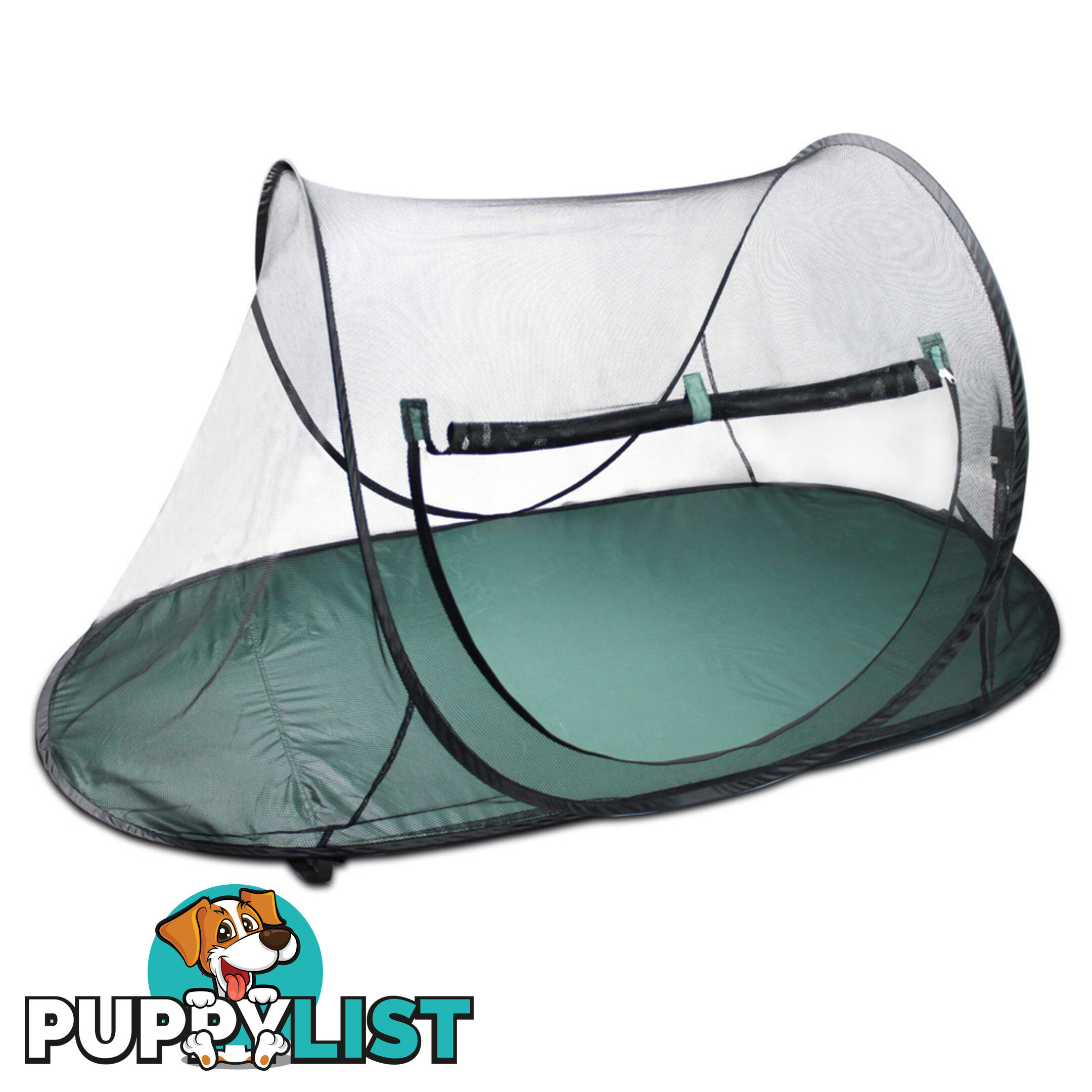 Portable Pet Dog Puppy Cat Playpen Tent Outdoor Exercise Mesh Enclosure Cage